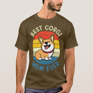 T-shirt Corgi Chien Loverbest Corgi Maman Ever Amoureux de