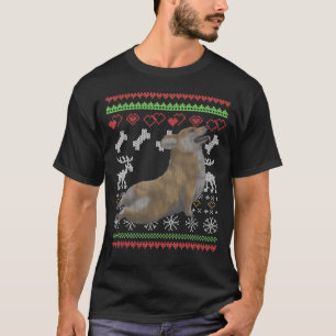 T-shirt Corgi Chien Père Noël Moche Motif de Noël X Mas