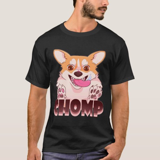 T-shirt Corgi Chomp (Devant)