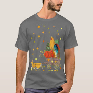T-shirt Corgi Citrouille Tie Dye Amoureux des chiens Feuil