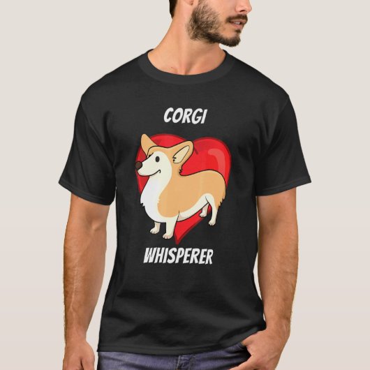 T-shirt Corgi Conçu Par Npc (Devant)