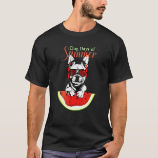 T-shirt Corgi Corgi d'été gallois