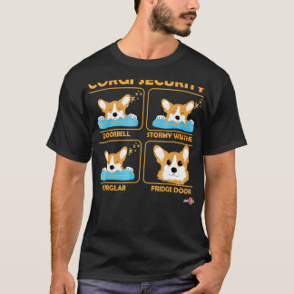 T-shirt Corgi Corgi Sécurité Corgi