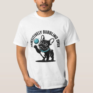 T-shirt "Corgi croustillant dans la pose de pain"