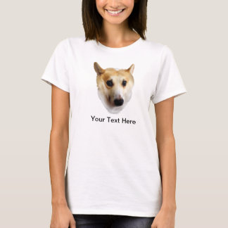 T-shirt Corgi curieux