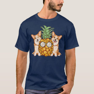 T-shirt Corgi D'Ananas, Cadeaux Pour Les Amateurs De Mario