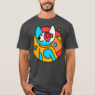 T-shirt Corgi dans l'espace propriétaire de chien Pembroke