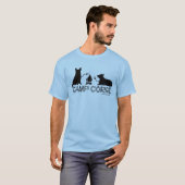 T-shirt Corgi de camp (Devant entier)