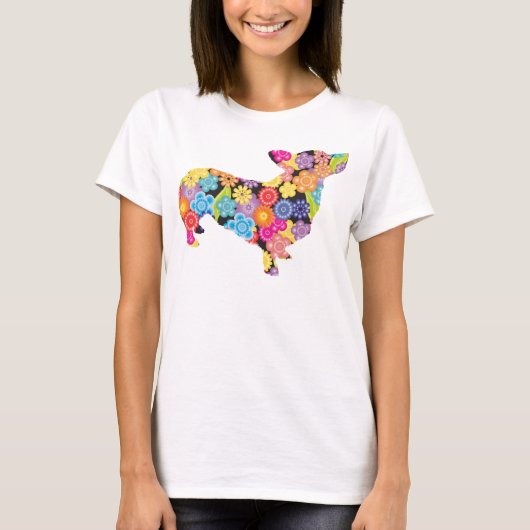 T-shirt Corgi de Gallois de Pembroke (Devant)