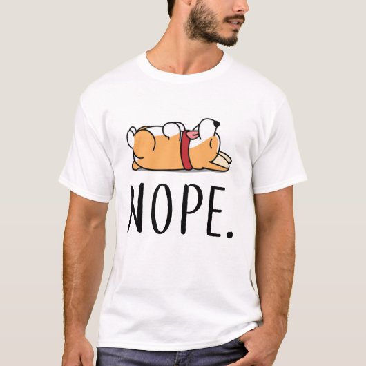 T-shirt Corgi de Nope (Devant)