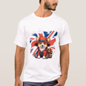 T-shirt Corgi de Paddington (Devant)