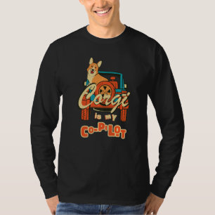 T-shirt Corgi est mon ami adjoint copilote