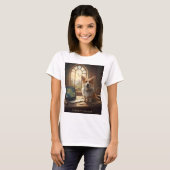 T-shirt Corgi et Souris (Devant entier)