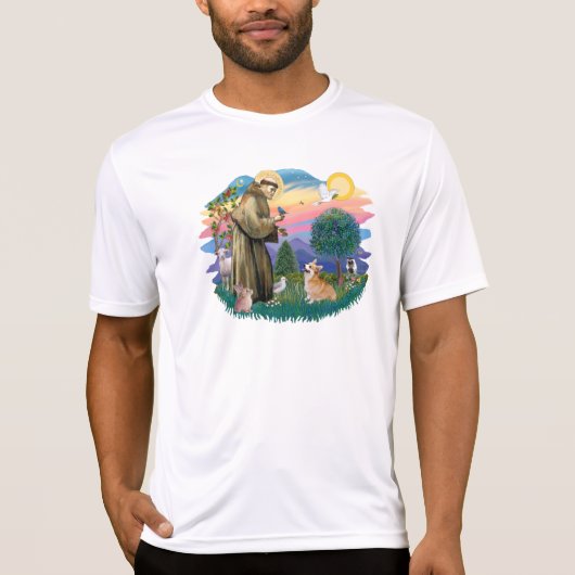 T-shirt Corgi gallois (#7b) (Devant)