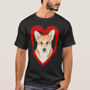T-shirt Corgi Gallois Chien Coeur Pembroke Corgi Galloi