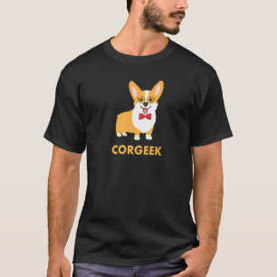 T-shirt Corgi Geek Pembroke Gallois Hommes