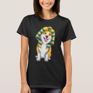 T-shirt Corgi Halloween Pharaon
