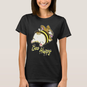 T-shirt Corgi Heureux Abeille Avec Costume d'Abeille