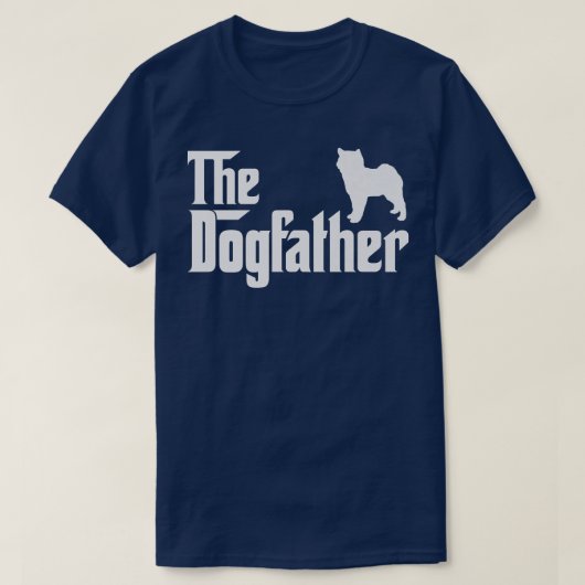 T-shirt Corgi Inu Dogfather Funny Dog Dad-514 (Design devant)