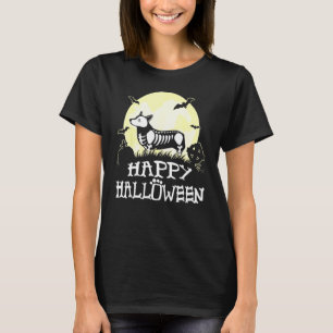 T-shirt Corgi Joyeux Halloween Mignonne Momie Citrouille