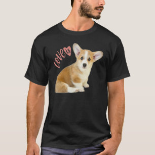 T-shirt Corgi L'amour est maman papa chiot animal familie