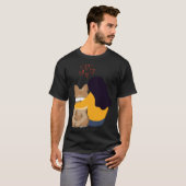 T-shirt corgi life corgi (Devant entier)