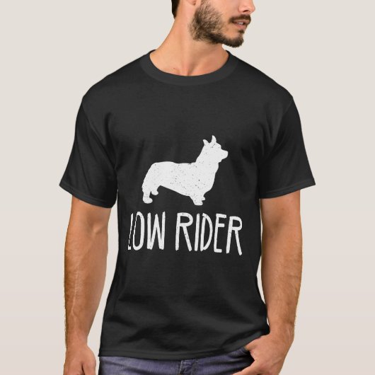 T-shirt Corgi Low Rider (Devant)