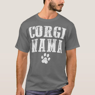 T-shirt Corgi Mama animal mignon chien maman 90