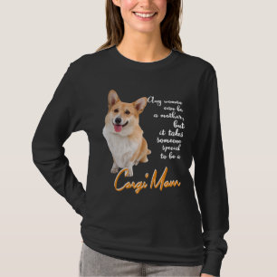 T-shirt Corgi Maman Chien Corgi