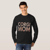 T-shirt Corgi Maman Corgi Scoop raccordée (Devant entier)
