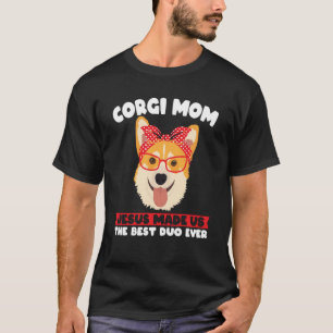T-shirt Corgi Maman le meilleur duo de tous les Corgi Mom