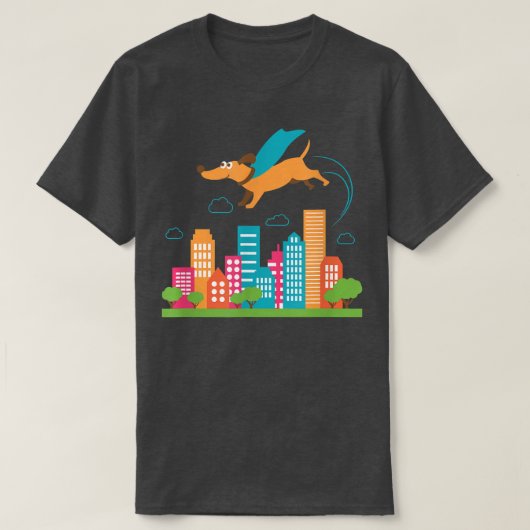 T-shirt Corgi Mied Breed Mutt brun chiot chien surchien mo (Design devant)