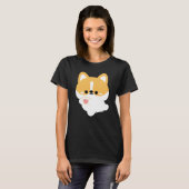 T-shirt Corgi mignon (Devant entier)