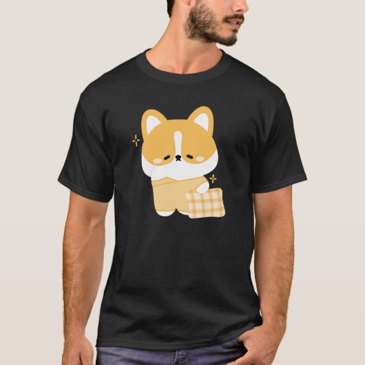 T-shirt Corgi mignon (Devant)