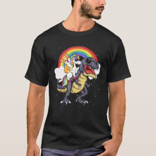 T-shirt Corgi Mignon Licorne Dinosaure Gif