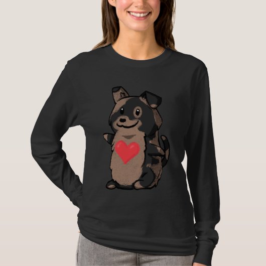 T-shirt Corgi Mix Love (Devant)