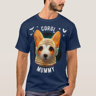 T-shirt Corgi Mummyhalloween -584
