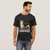 T-shirt Corgi Obtient Un Long Petit Chien (Devant entier)
