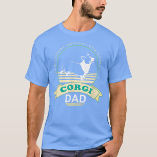 T-shirt Corgi Papa NickerStickers Cardigan Welsh Corgi Chi