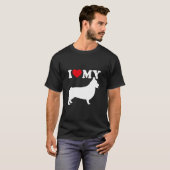 T-shirt Corgi Pembroke (Devant entier)