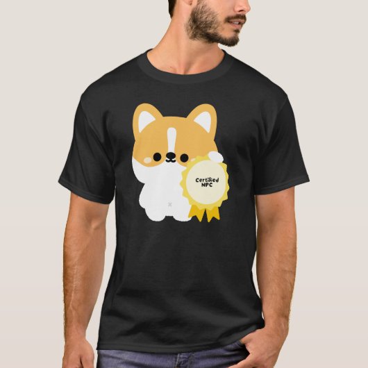 T-shirt Corgi PNJ certifié (Devant)
