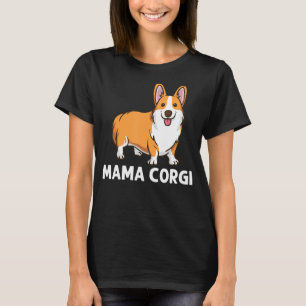 T-shirt Corgi pour femmes maman corgi gallois chien animal