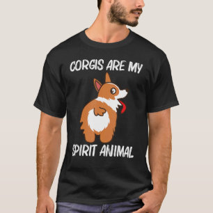 T-shirt Corgi Pour Hommes Femmes Chien Animaux Poignées Pr