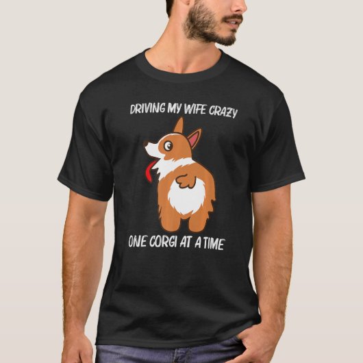 T-shirt Corgi Pour Hommes Papa Animal Chien Animal Chien P (Devant)