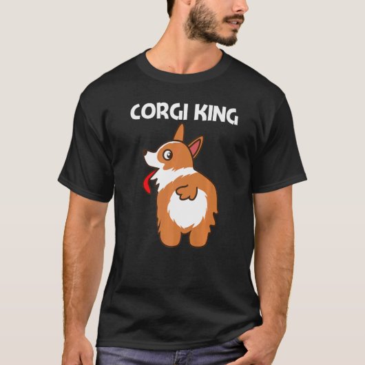 T-shirt Corgi Pour Hommes Papa Animal Chien Animal Chien P (Devant)
