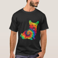 Corgi Propriétaire Vêtements Psychédélique Art Hip