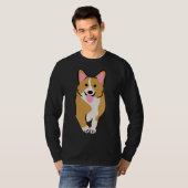 T-shirt Corgi Purple 315 (Devant entier)