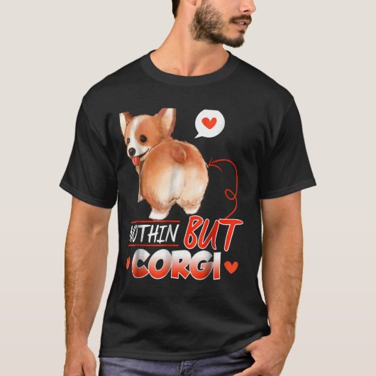 T-shirt Corgi Rien De Long Sleeve (Devant)