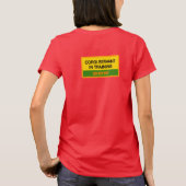 T-shirt Corgi Servant Rouge (Dos)
