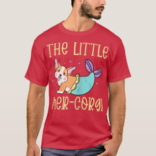 T-shirt Corgi Sirène Le Petit Mer Corgi Amoureux des chien